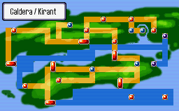 Caldera/Kirant Region Map